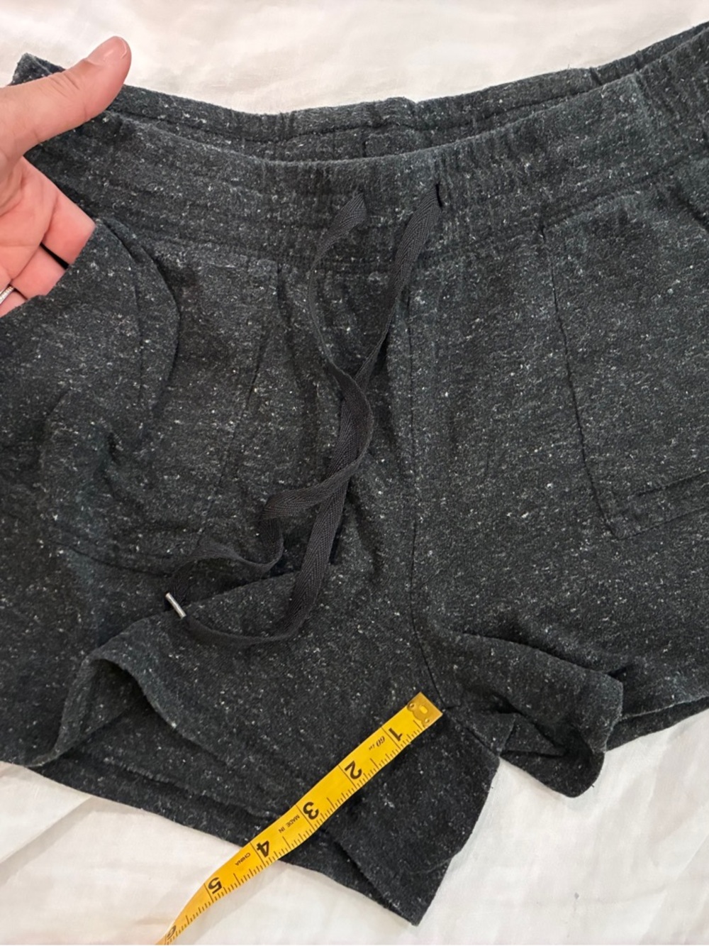 Athletic Works Dark Gray Speckled‎ Athletic Shorts